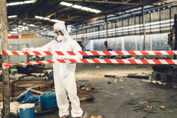 Professional Biohazard technician working in Gloucester, NC
